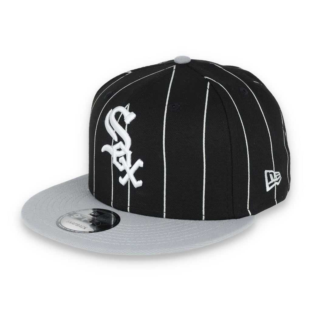 New Era Chicago White Sox Vintage Throwback 9Fifty Hat-Black product image 2, provided for visual reference and product