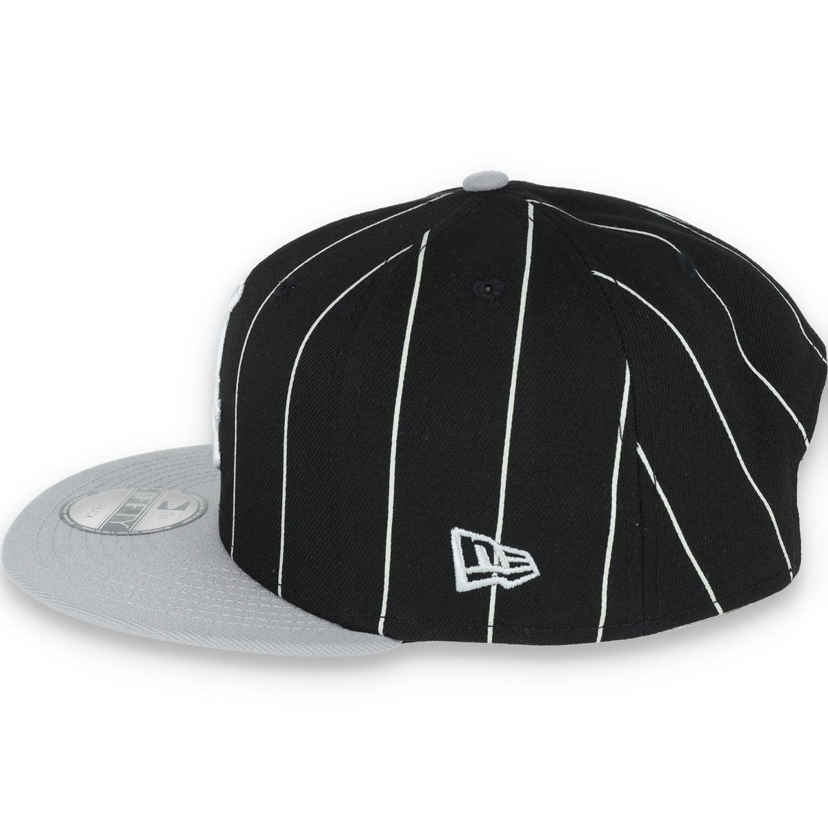 New Era Chicago White Sox Vintage Throwback 9Fifty Hat-Black product image 3, provided for visual reference and product