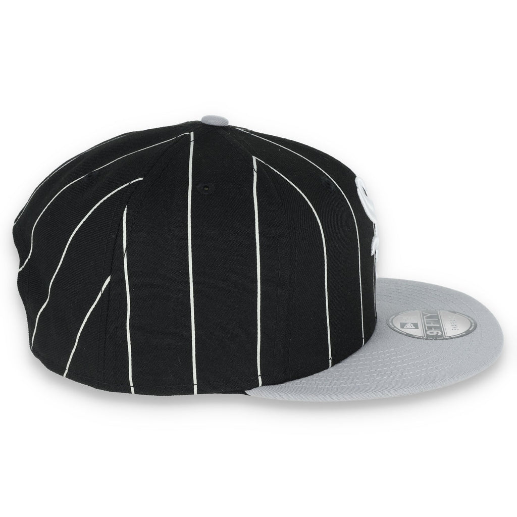 New Era Chicago White Sox Vintage Throwback 9Fifty Hat-Black product image 5, provided for visual reference and product