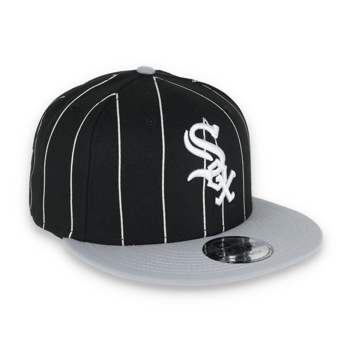 New Era Chicago White Sox Vintage Throwback 9Fifty Hat-Black product image 6, provided for visual reference and product