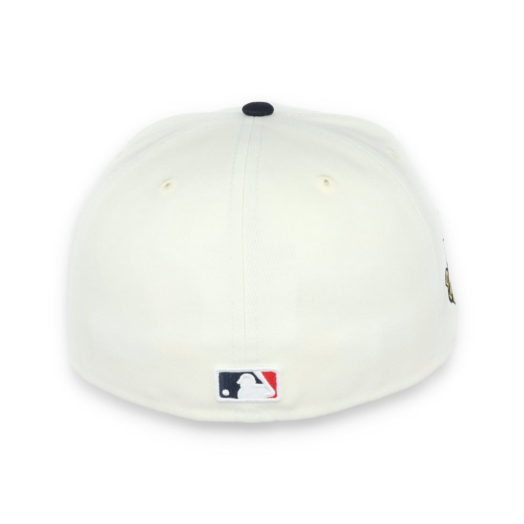 New Era Atlanta Braves 1995 World Series Side Patch 59FIFTY Fitted Ivory Hat product image 5, provided for visual reference