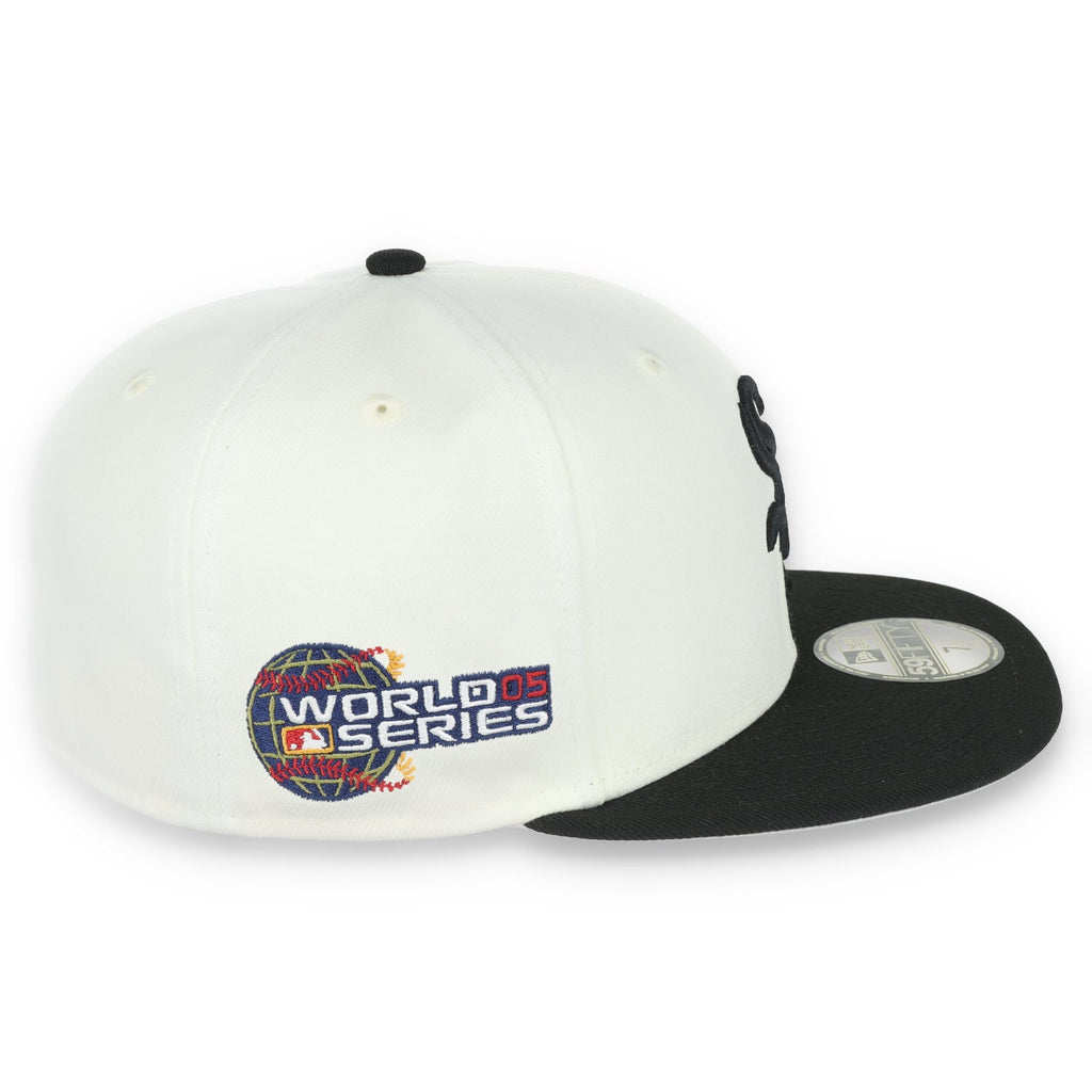 New Era Chicago White Sox Throwback 2005 World Series Side Patch 59FIFTY Fitted Ivory Hat product image 6, provided for