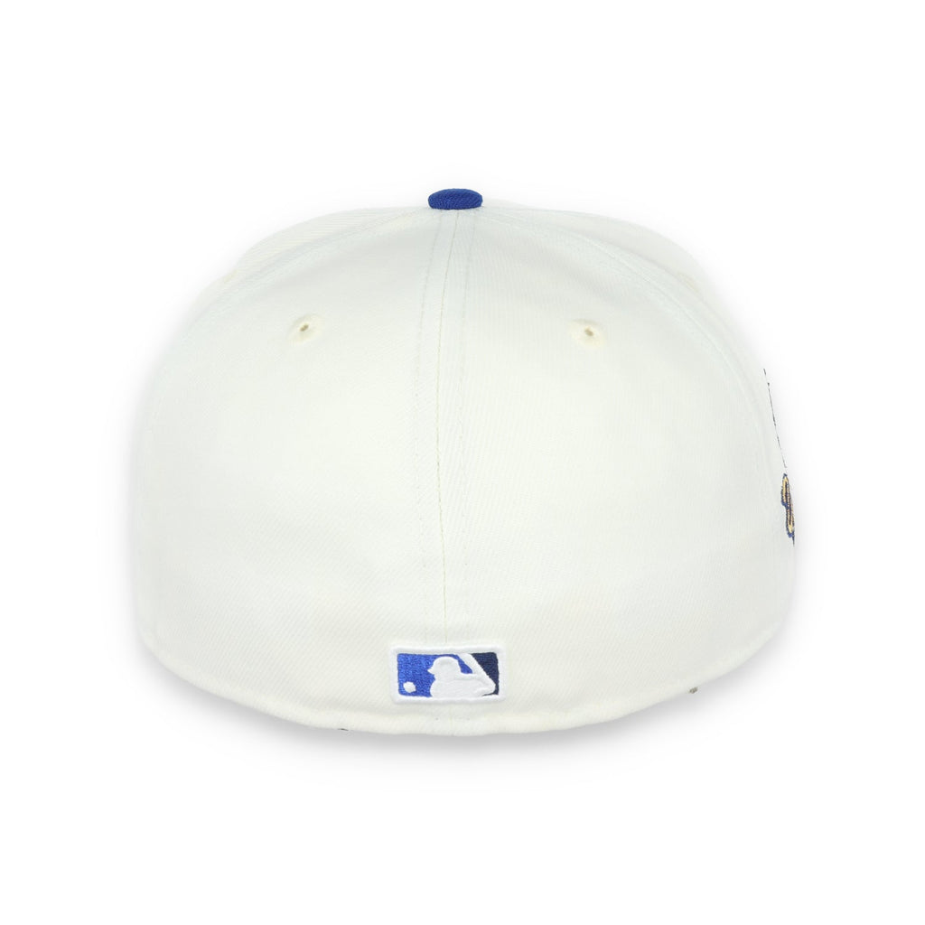New Era Toronto Blue Jays Throwback 1992 World Series Patch 59FIFTY Fitted Ivory Hat product image 5, provided for visual