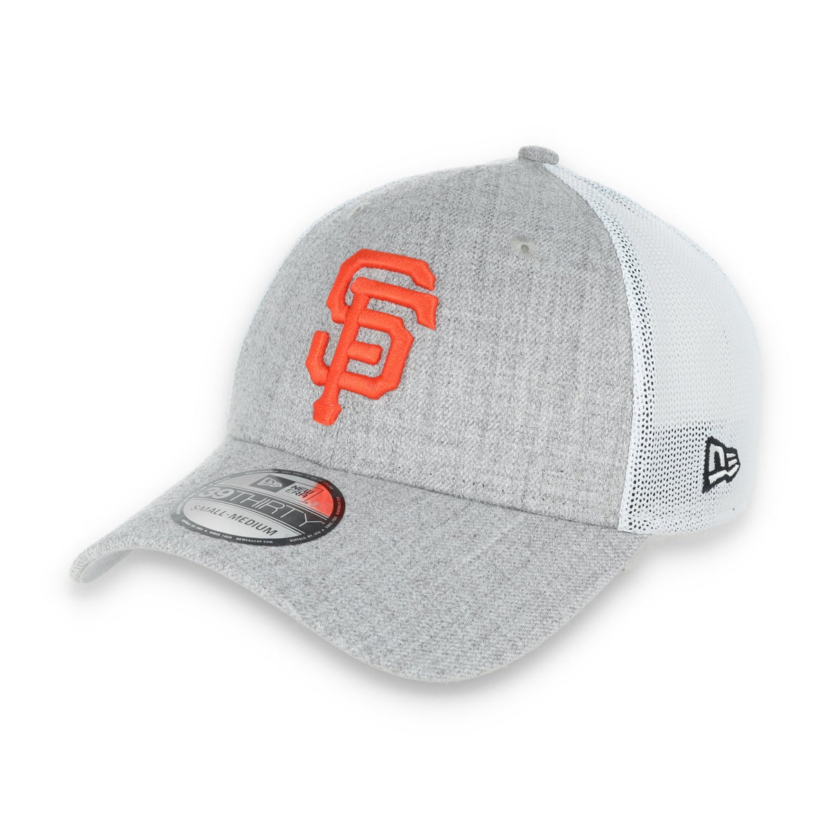 New Era San Francisco Giants Heathered 39Thirty Stretch Fit Hat product image 2, provided for visual reference and product