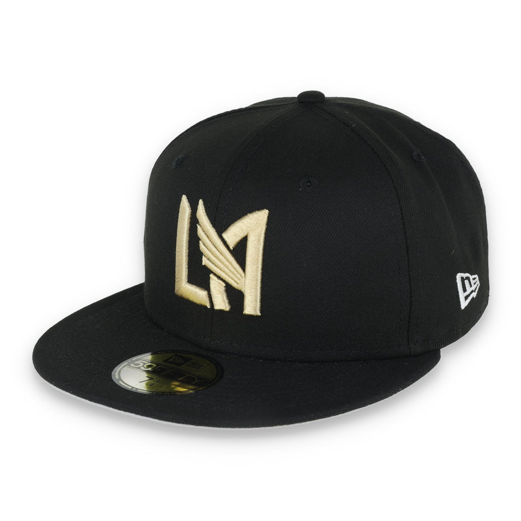 New Era Los Angeles FC Team Name Side Patch 59FIFTY Fitted Hat product image 3, provided for visual reference and product