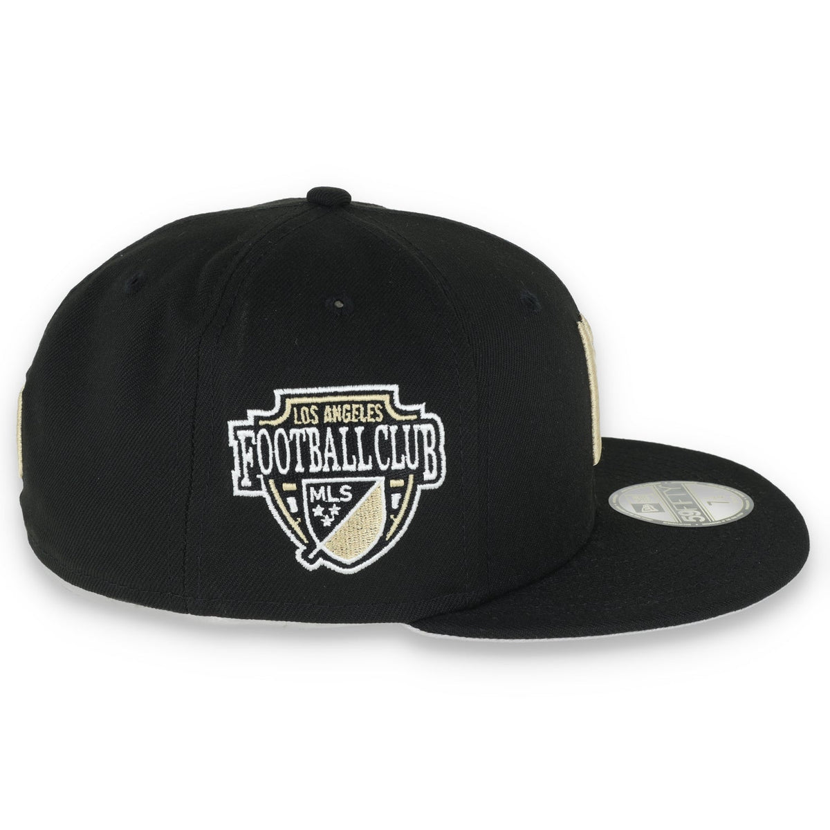 New Era Los Angeles FC Team Name Side Patch 59FIFTY Fitted Hat product image 6, provided for visual reference and product