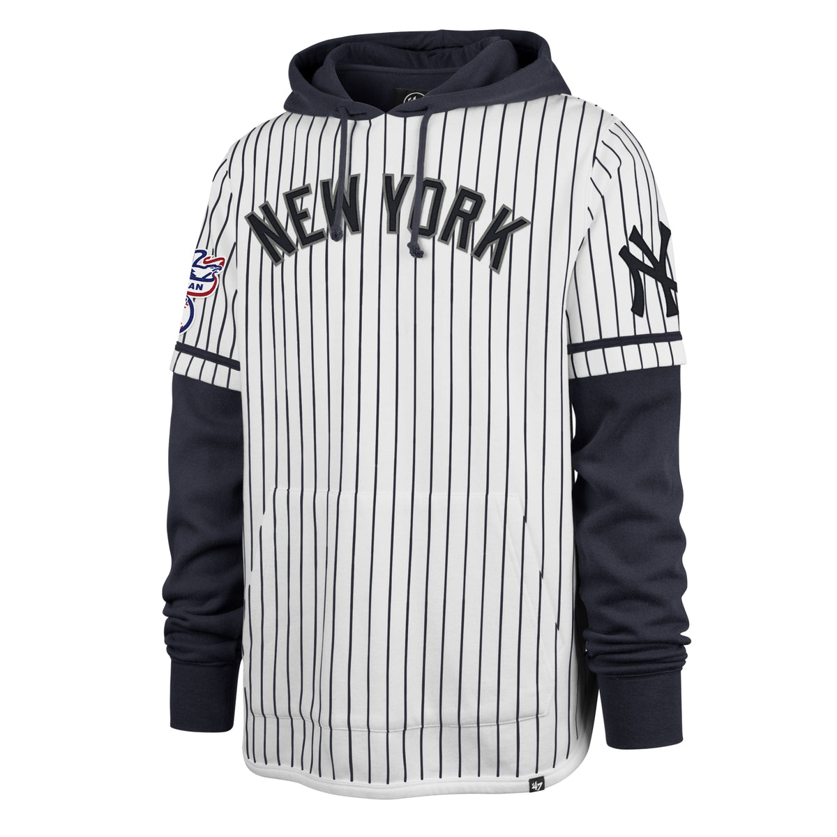New York Yankees 47 Brand White Wash Pinstripe Double product image 1