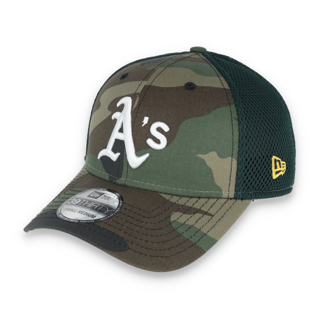 New Era Oakland Athletics Team Neo 39THIRTY Flex Fit- Camo product image 3, provided for visual reference and product detail