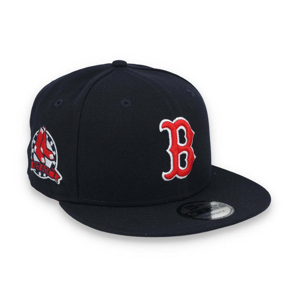 New Era Boston Red Sox Patch E3 9FIFTY Snapback Hat product image 1, provided for visual reference and product detail review