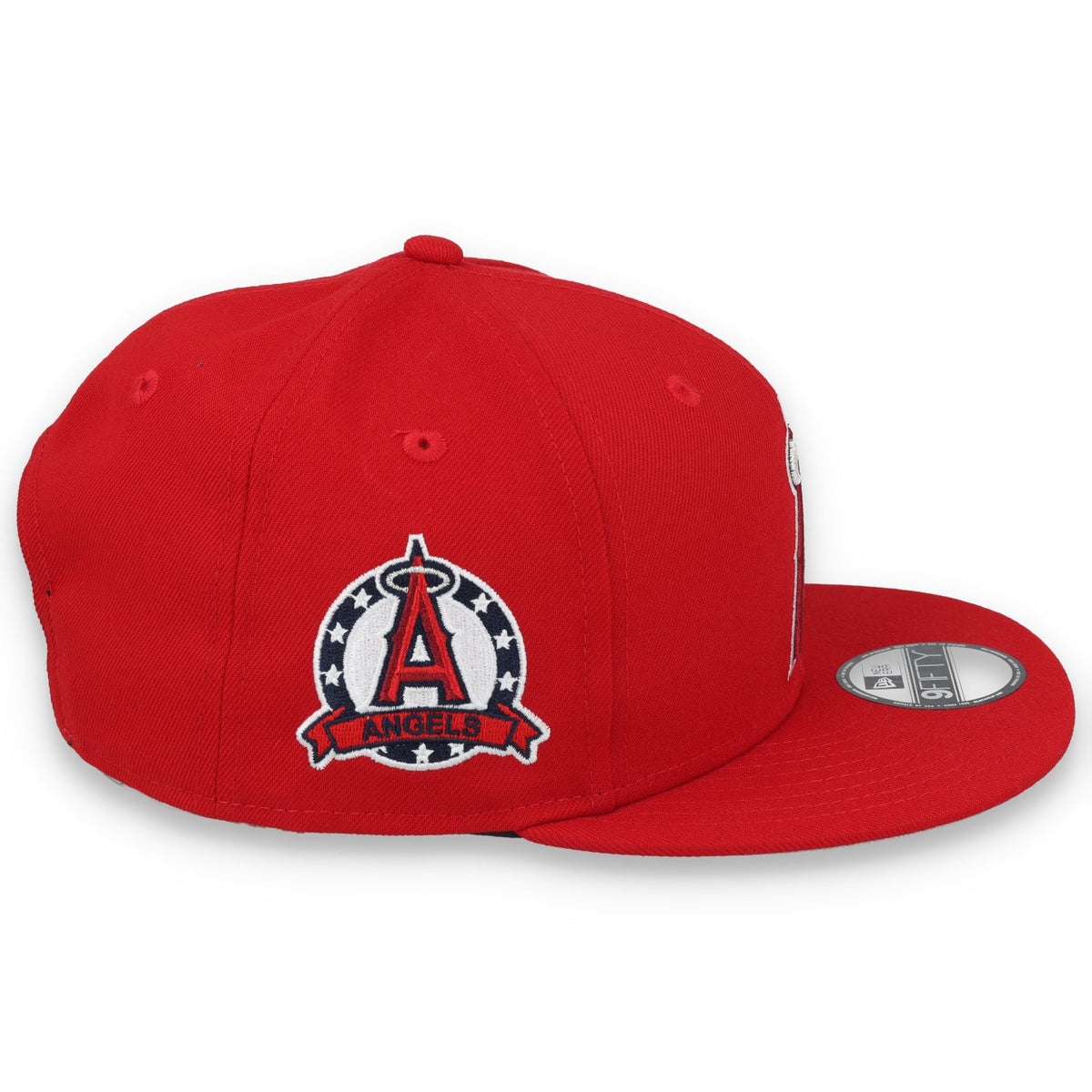 New Era Los Angeles Angels Patch E3 9FIFTY Snapback Hat product image 6, provided for visual reference and product detail