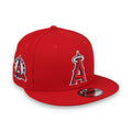 New Era Los Angeles Angels Patch E3 9FIFTY Snapback Hat product image 1, provided for visual reference and product detail