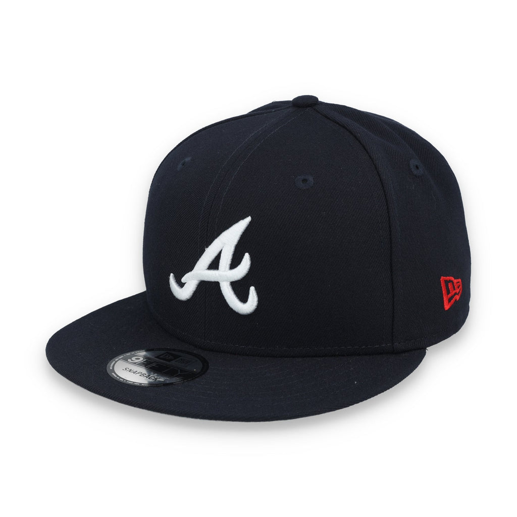 New Era Atlanta Braves Patch E3 9FIFTY Snapback Hat product image 3, provided for visual reference and product detail review