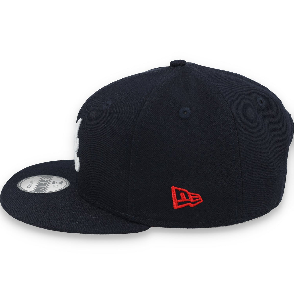 New Era Atlanta Braves Patch E3 9FIFTY Snapback Hat product image 4, provided for visual reference and product detail review