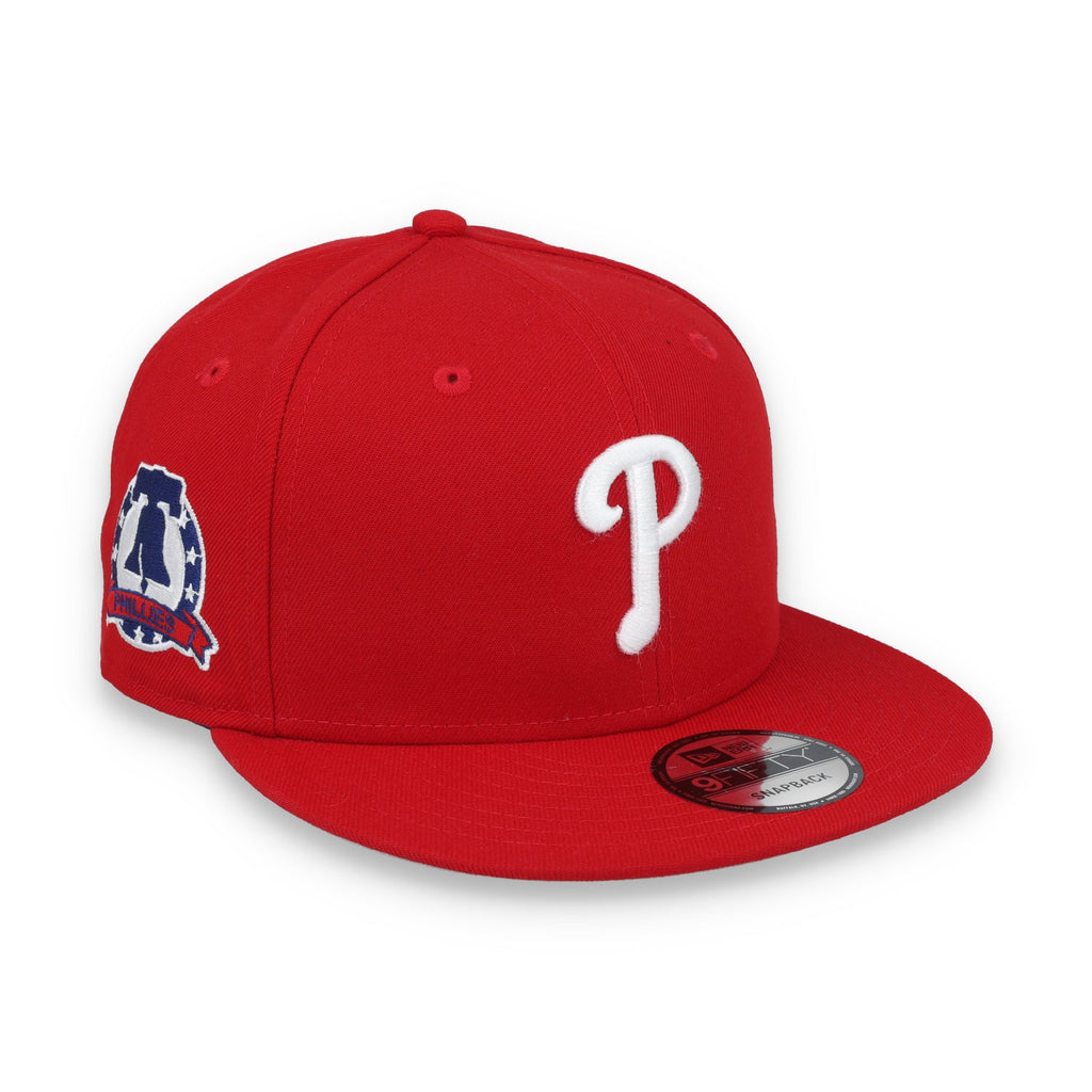 New Era Philadelphia Phillies Patch E3 9FIFTY Snapback Hat product image 1, provided for visual reference and product detail