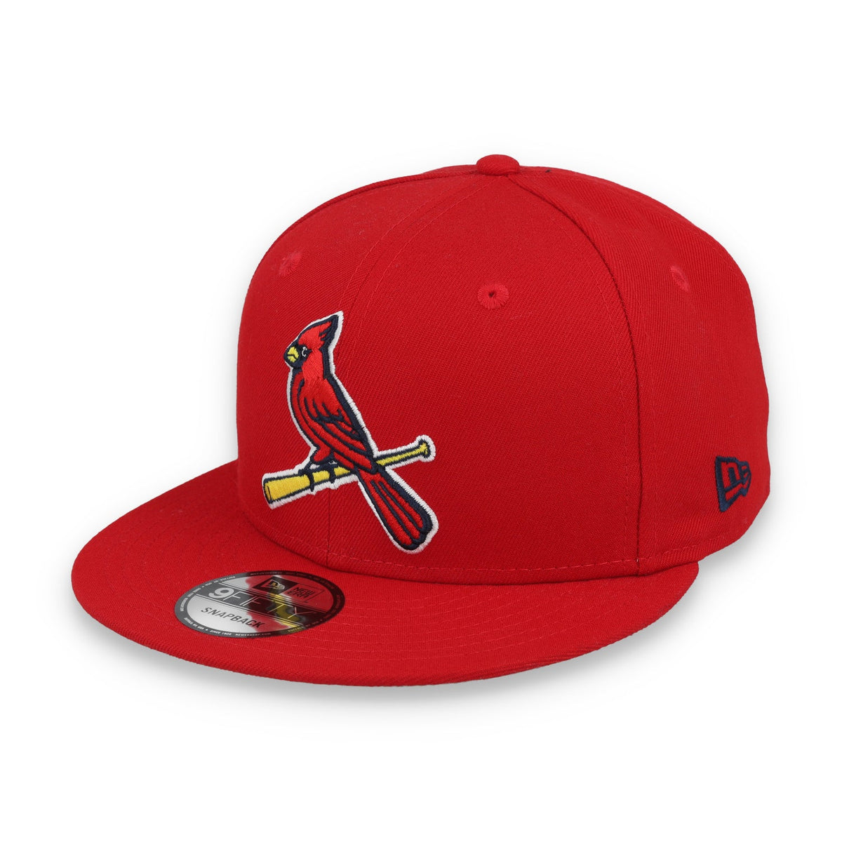 New Era St. Louis Cardinal Side Patch 9FIFTY Snapback Hat-Red product image 3, provided for visual reference and product