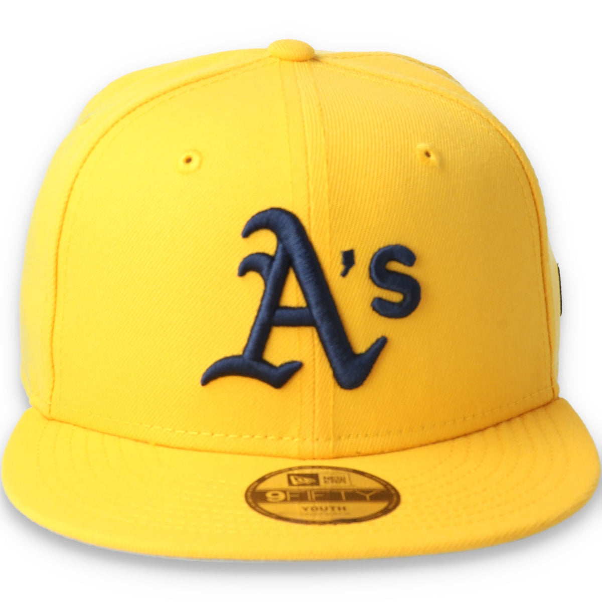 New Era Youth Oakland Athletics Color Pack 9FIFTY Snapback Hat-Yellow product image 1, provided for visual reference and