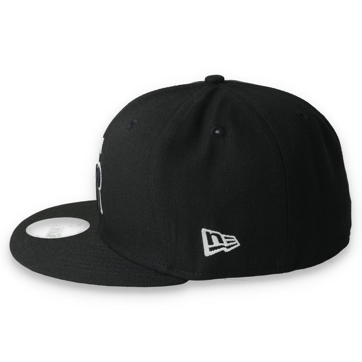 New Era Colorado Rockies Side Patch 2021 All-Star Game 59fifty Fitted Hat-Black/White product image 4, provided for visual