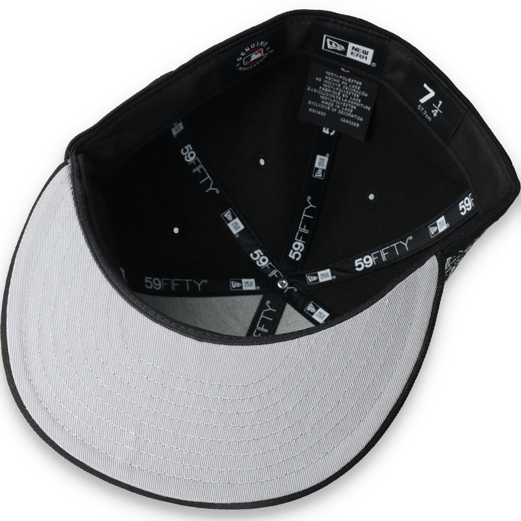 New Era Colorado Rockies Side Patch 2021 All-Star Game 59fifty Fitted Hat-Black/White product image 7, provided for visual