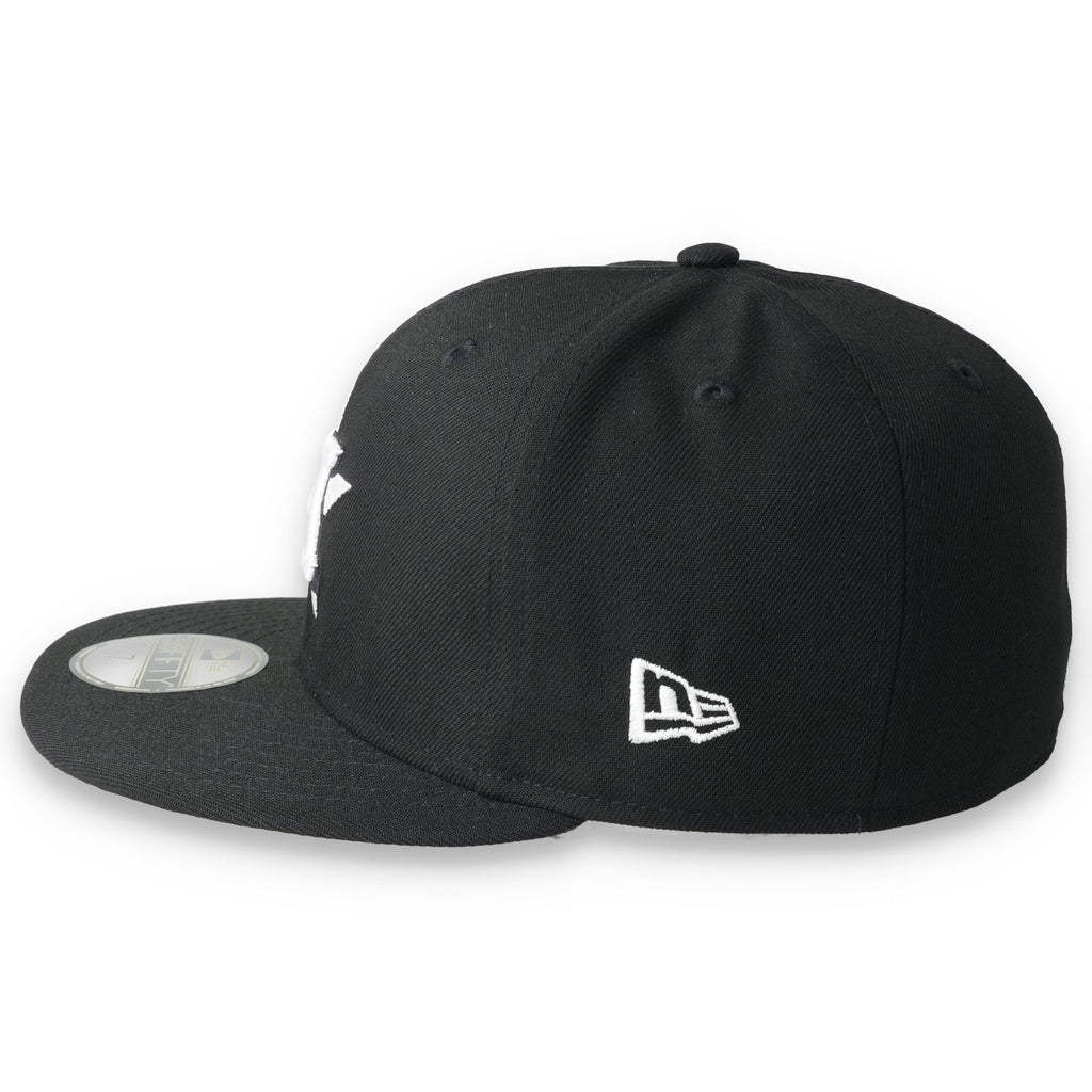 New Era Houston Astros Side Patch 2017 World Series 59FIFTY Hat-Black/White product image 4, provided for visual reference