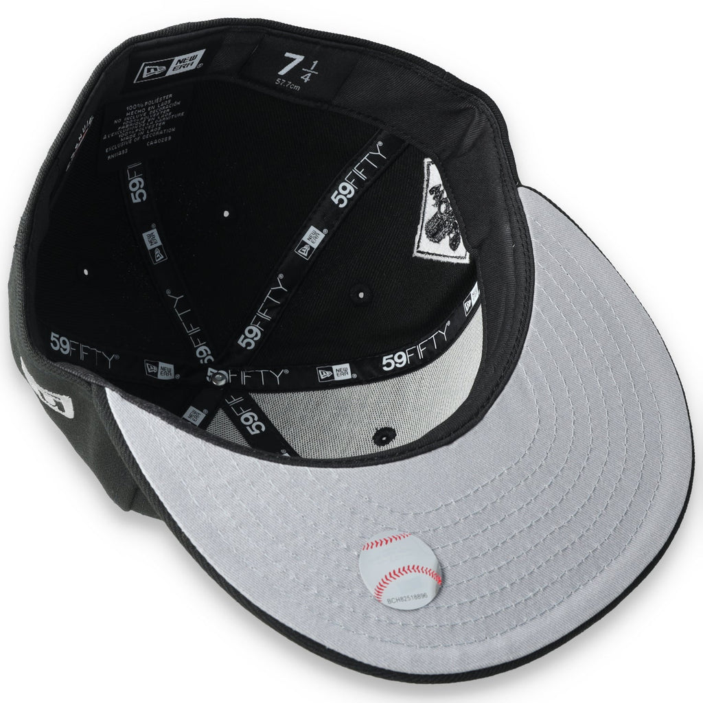 New Era Houston Astros Side Patch 2017 World Series 59FIFTY Hat-Black/White product image 7, provided for visual reference