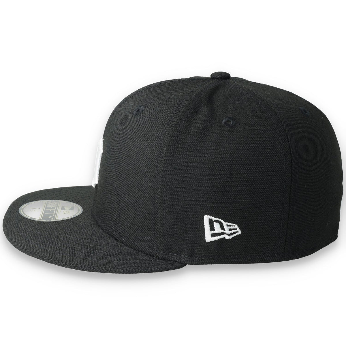 New Era Detroit Tigers Side Patch 2005 All Star Game 59FIFTY Fitted Hat-Black/White product image 4, provided for visual