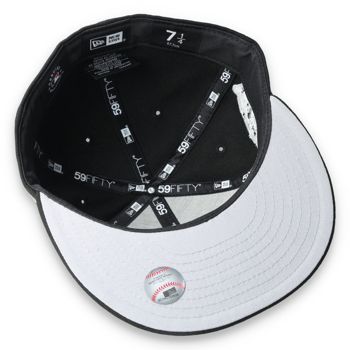 New Era Detroit Tigers Side Patch 2005 All Star Game 59FIFTY Fitted Hat-Black/White product image 7, provided for visual
