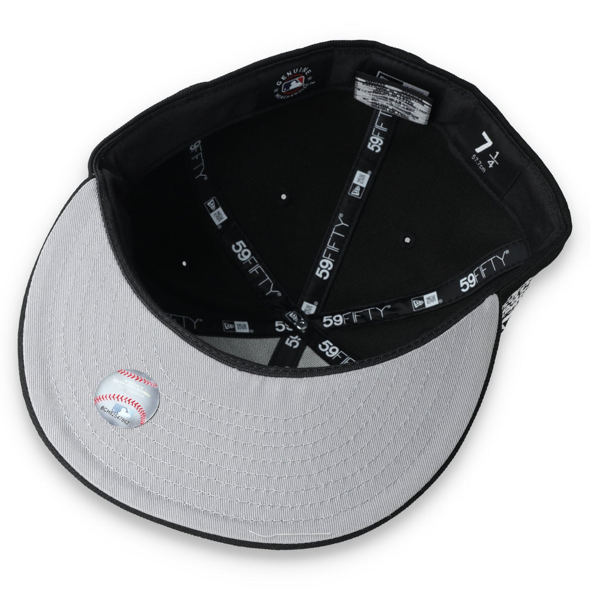 New Era Seattle Mariners Side Patch 2001 All Star Game 59Fifty Fitted-Black/White product image 7, provided for visual