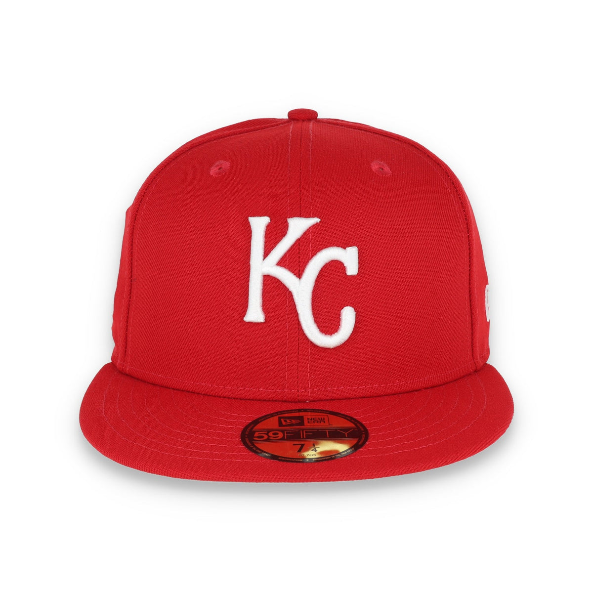 New Era Kansas City Royals Side Patch 2015 World Series 59Fifty Fitted Hat-Scarlet product image 2, provided for visual