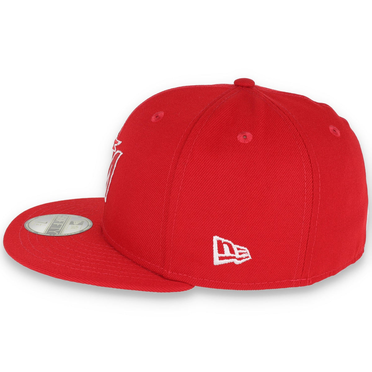 New Era Miami Marlins Side Patch 2017 All Star 59Fifty Fitted-Red/White product image 4, provided for visual reference and