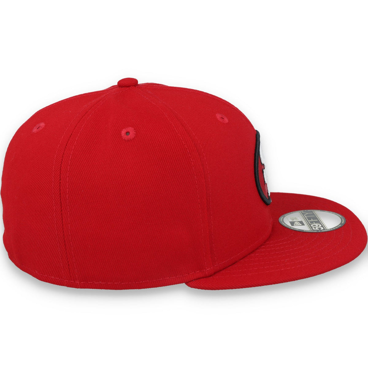New Era San Francisco 49Ers Official NFL Basic 59Fifty Fitted-Red product image 5, provided for visual reference and product