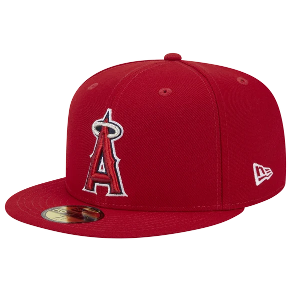 Los Angeles Angels All Star Game 2010 59FIFTY FITTED HAT-RED product image 3, provided for visual reference and product