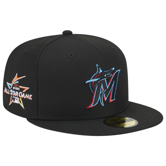 NEW ERA MIAMI MARLINS All-Star Game 2017 59FIFTY FITTED HAT product image 1, provided for visual reference and product