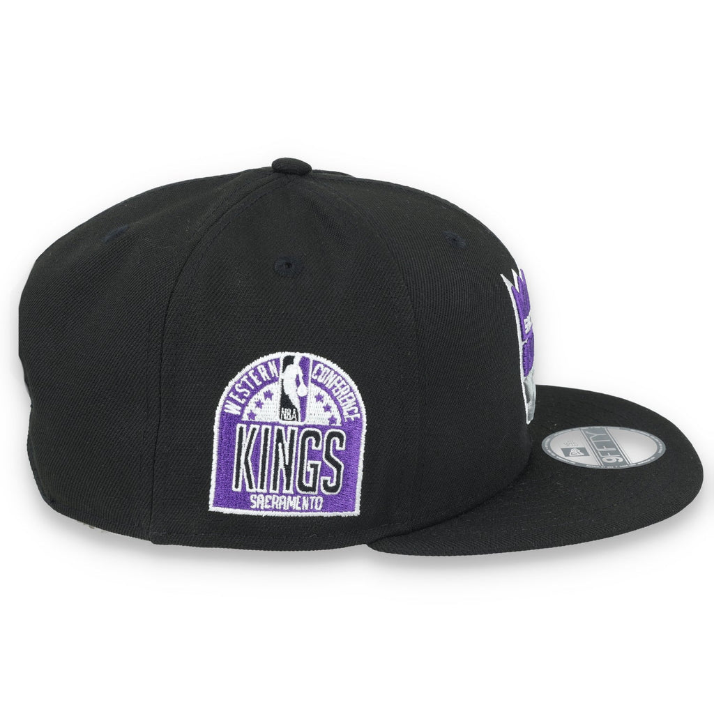 New Era Sacramento Kings Western Conference Side Patch 9FIFTY Snapback Hat product image 6, provided for visual reference