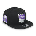 New Era Sacramento Kings Western Conference Side Patch 9FIFTY Snapback Hat product image 1, provided for visual reference