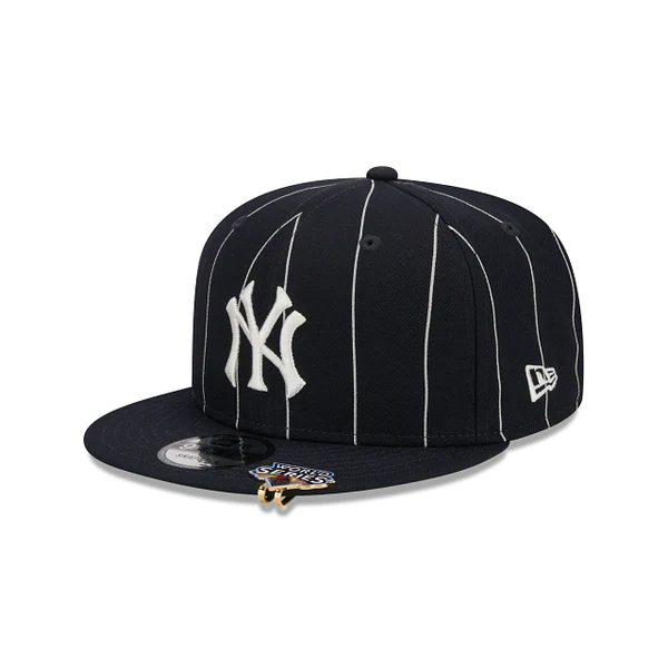 New Era New York Yankees 2009 World Series Clip Pinstripe 9FIFTY Snapback product image 3, provided for visual reference and