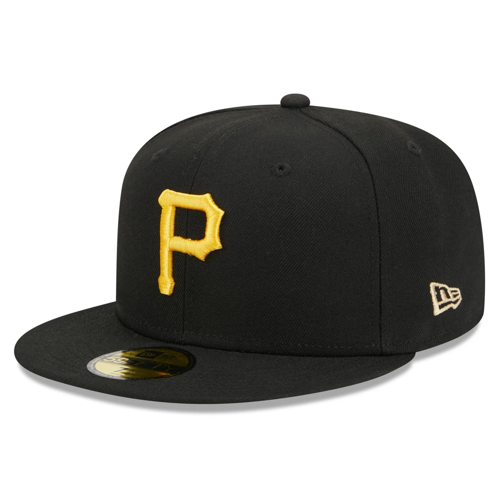 New Era Pittsburgh Pirates Laurel 1925 World Series Side Patch 59fifty Fitted Cap-Black product image 3, provided for visual