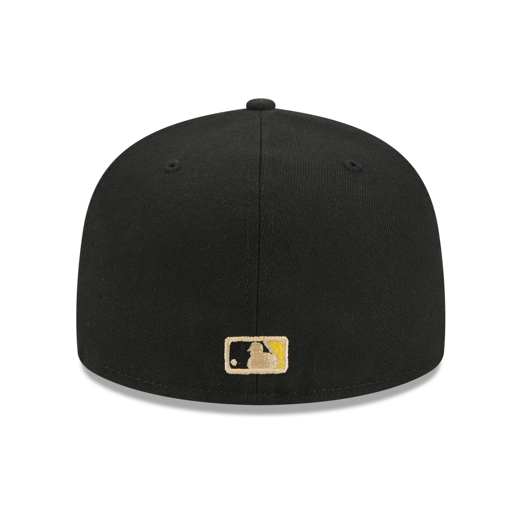 New Era Pittsburgh Pirates Laurel 1925 World Series Side Patch 59fifty Fitted Cap-Black product image 6, provided for visual