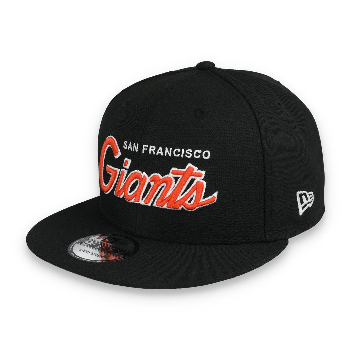 New Era Youth San Francisco Giants Wordkmark 9FIFTY Snapback Hat product image 2, provided for visual reference and product
