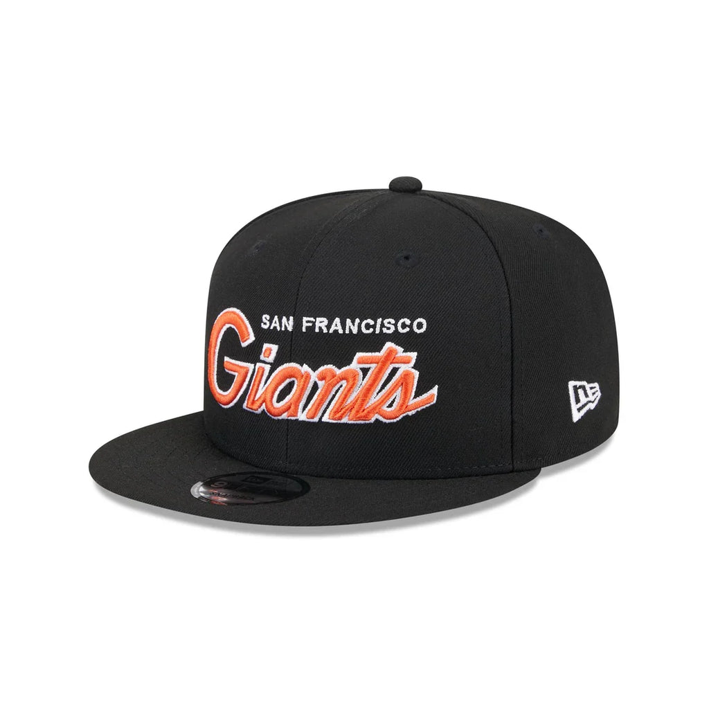New Era San Francisco Giants Wordkmark 9FIFTY Snapback Hat product image 6, provided for visual reference and product detail
