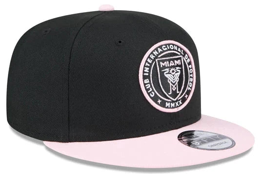 New Era Inter Miami CF 9FIFTY Snapback Hat product image 1, provided for visual reference and product detail review