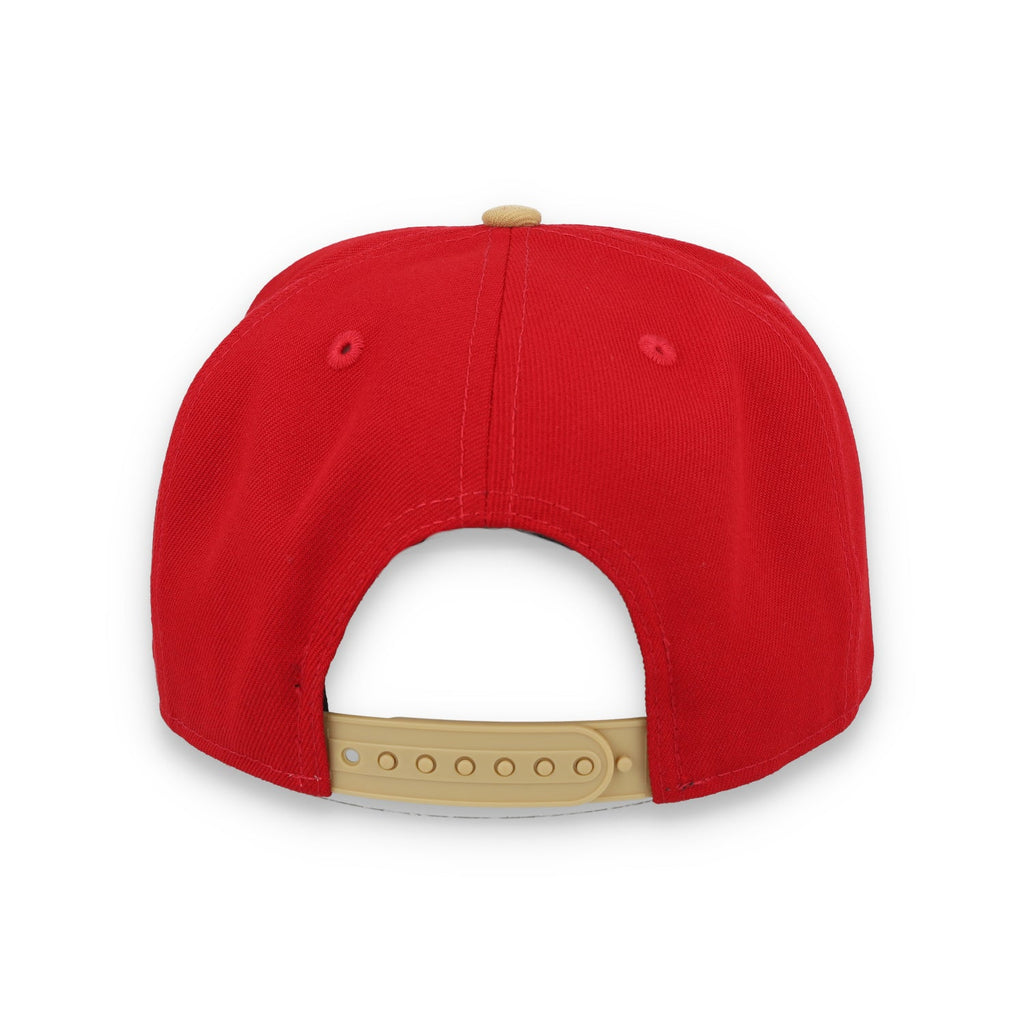 New Era Men San Francisco 49ers 9FIFTY Snapback Hat-Red/Gold product image 6, provided for visual reference and product