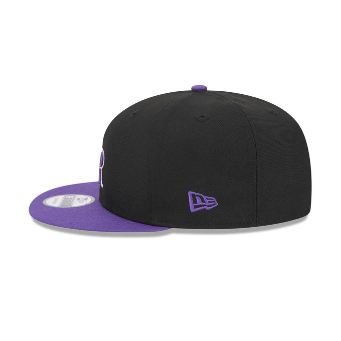 New Era Colorado Rockies On Field Alternative 9FIFTY Snapback-Black-purple product image 4, provided for visual reference