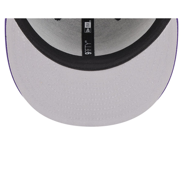 New Era Colorado Rockies On Field Alternative 9FIFTY Snapback-Black-purple product image 7, provided for visual reference