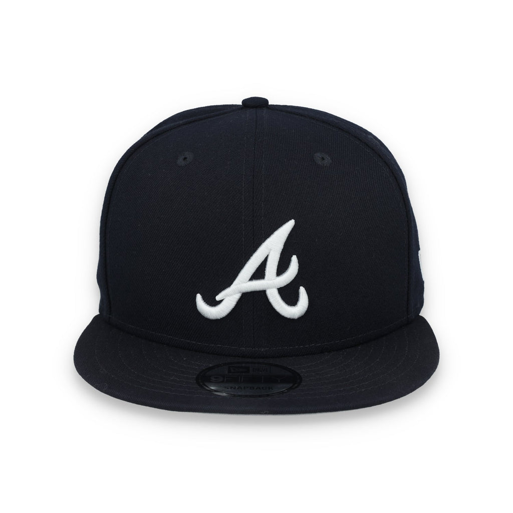New Era Atlanta Braves On Field Alternative 9Fifty Snapback hat-NAVY/white product image 2, provided for visual reference