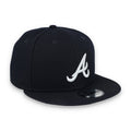 New Era Atlanta Braves On Field Alternative 9Fifty Snapback hat-NAVY/white product image 1, provided for visual reference