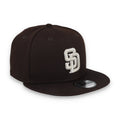 New Era San Diego Padres On Field Alternative 9FIFTY Snapback-hat product image 1, provided for visual reference and product