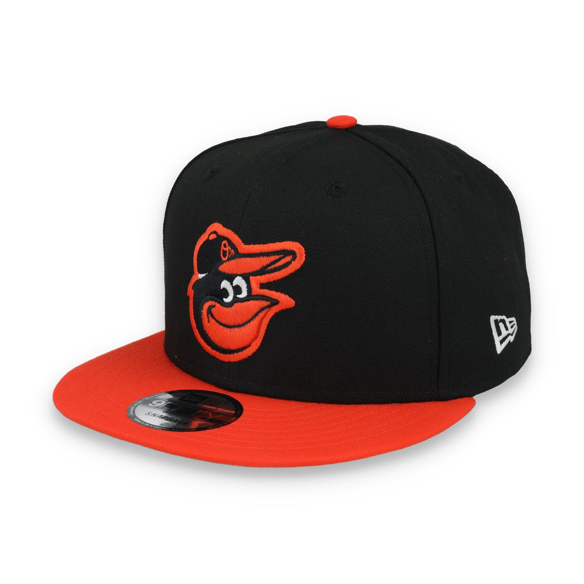 New Era Baltimore Orioles 9Fifty Snapback Hat-Black-orange product image 4, provided for visual reference and product detail