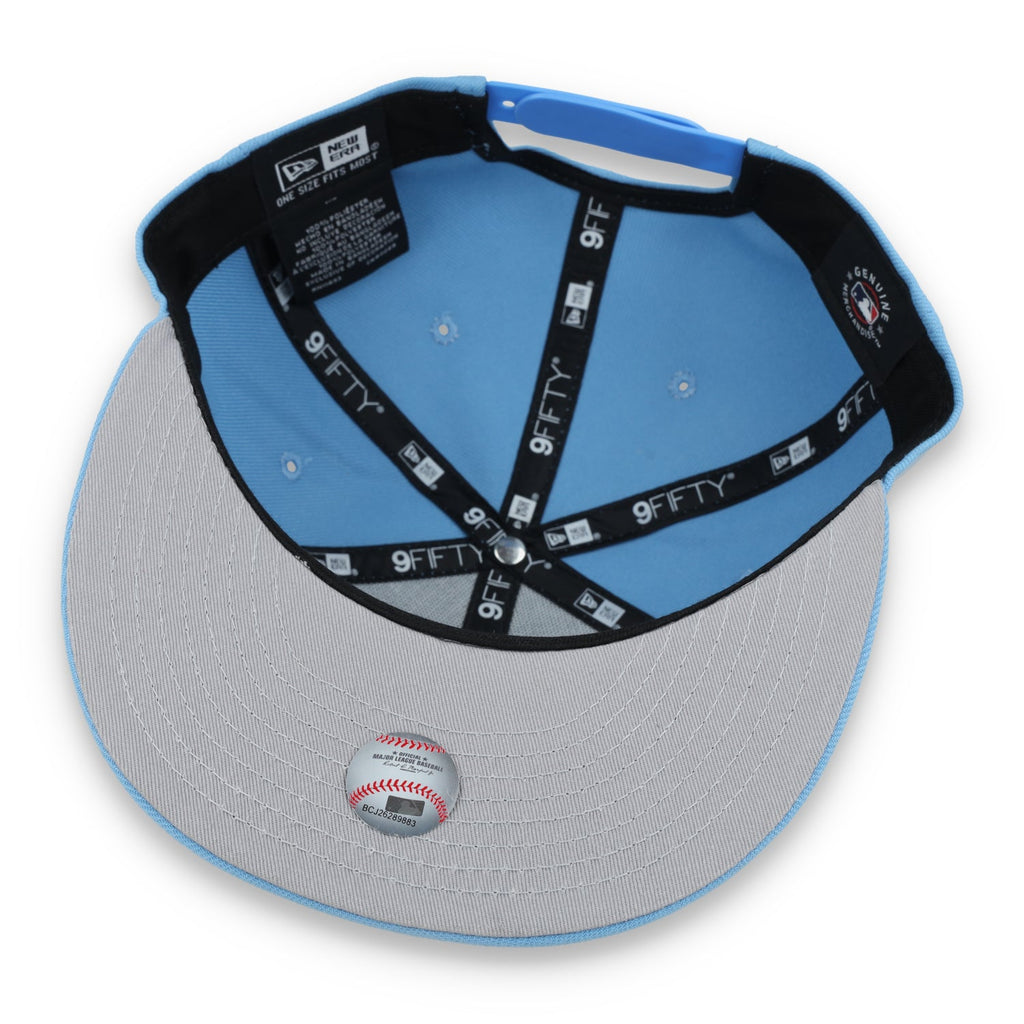 New Era LOS ANGELES DODGERS Evergreen 9FIFTY Snapback- Sky Blue product image 7, provided for visual reference and product