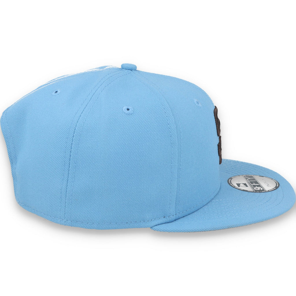New Era San Diego Padres Evergreen 9Fifty Snapback Hat - Sky Blue product image 6, provided for visual reference and product