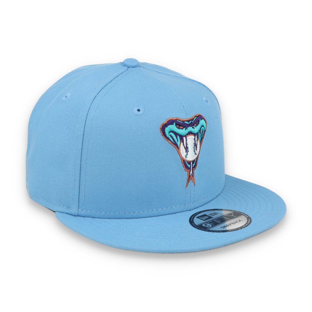 New Era Arizona Diamondbacks MLB Evergreen 9Fifty Snapback-Sky Blue product image 1, provided for visual reference and